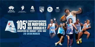 Atletismo: el Campeonato Nacional de Mayores se disputará en Concepción del Uruguay