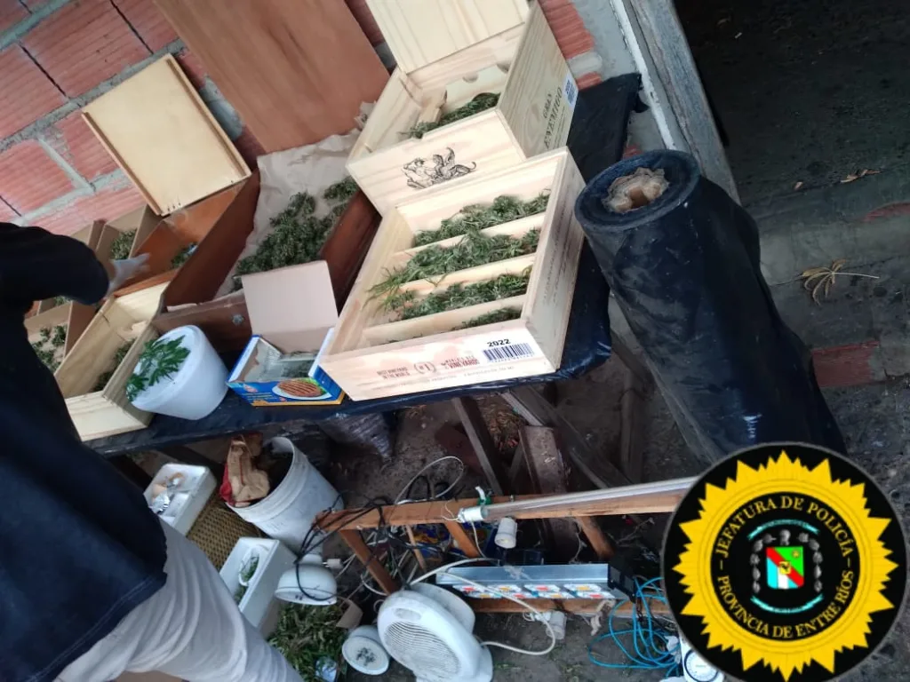 Operativo policial con resultados positivos: secuestro de armas y estupefacientes
