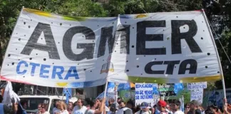 AGMER convoca a movilización y paro en defensa de la Educación Pública y los Jubilados
