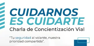 Brindarán una charla de Concientización Vial: «Cuidarnos es Cuidarte»