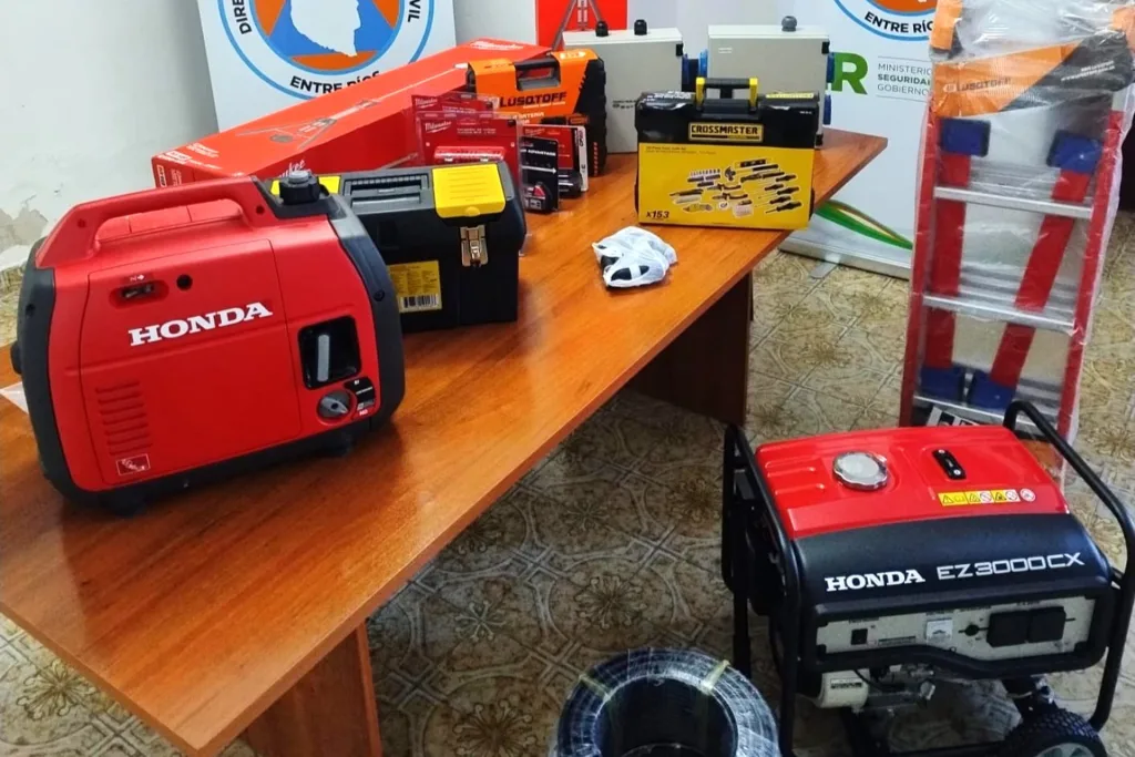 Defensa Civil compró equipamientos para fortalecer la respuesta ante emergencias