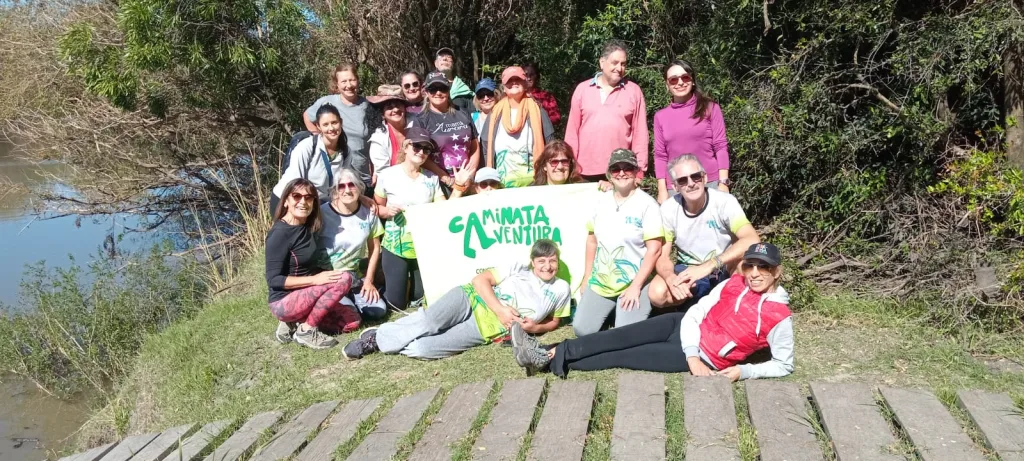 Caminata Aventura CdelU visitó la Reserva Las Piedras en Gualeguaychú por el Día de la Tierra