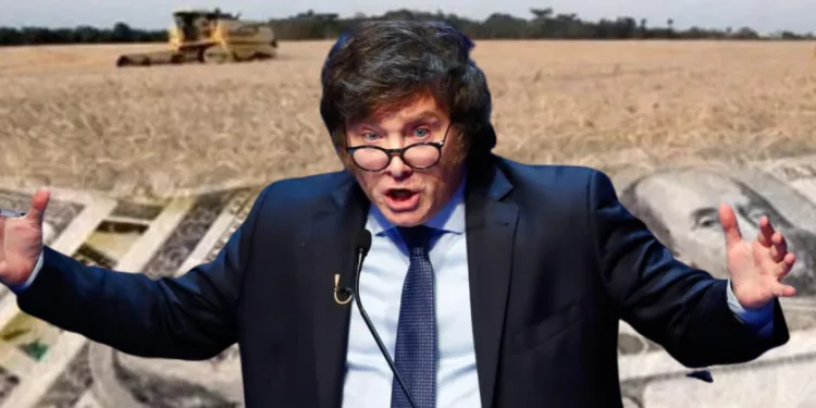 Javier Milei: “Avísenle al campo que en junio le vuelven las retenciones, que liquide ahora”