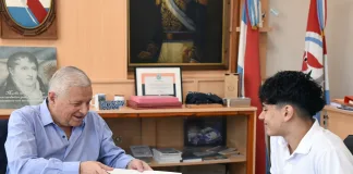 Natación: Lauritto recibió a Vicente Etcheverry