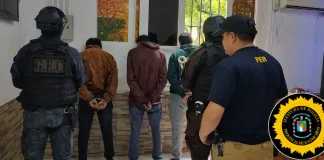 Operativo antidrogas en Chajarí: Cuatro allanamientos y secuestro de cocaína