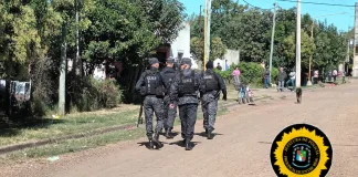 Director General de las Departamentales supervisa operativos de seguridad en Villaguay