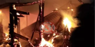 Incendio en La Tablada: una discusión familiar terminó con la pérdida total de una vivienda precaria