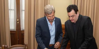 Frigerio pidió a Nación el traspaso del Palacio San José para ponerlo en valor como emblema del legado de Urquiza