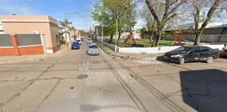 Siniestro vial en Rivadavia y Almafuerte dejó una mujer con lesiones leves