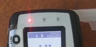 Increíble marca en el alcoholímetro: marcó flecha arriba y estaba inhabilitado para conducir