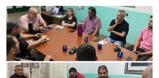 Reunión entre gremios, mutual y el diputado Seyler por el futuro del IOSPER