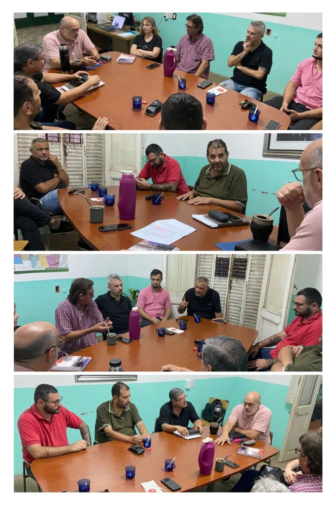 Reunión entre gremios, mutual y el diputado Seyler por el futuro del IOSPER