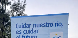 Betina Bonnin participó del cruce del Río Uruguay, evento binacional con fines solidarios