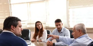 Lauritto recibió al Director de la Juventud de Entre Ríos