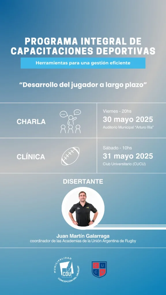 Se realizará un nuevo Encuentro de Capacitaciones Deportivas