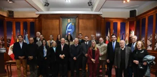 El Dr. Sauret brindó una conferencia magistral en la Academia Sanmartiniana