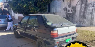 Rápida acción policial permitió recuperar auto robado en pocas horas en Concepción del Uruguay
