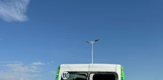 Una ambulancia fue colisionada por un camión en el acceso a Concepción del Uruguay