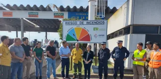 Entre Ríos completó la instalación de cartelería del Programa de Prevención de Incendios Rurales