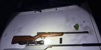 Personal de la Brigada Gualeguaychú secuestro armas de fuego y dos hombres fueron identificados