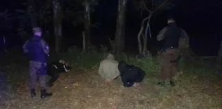 Violento asalto con armas en Federación: maniataron a una familia y volcaron al huir de la policía