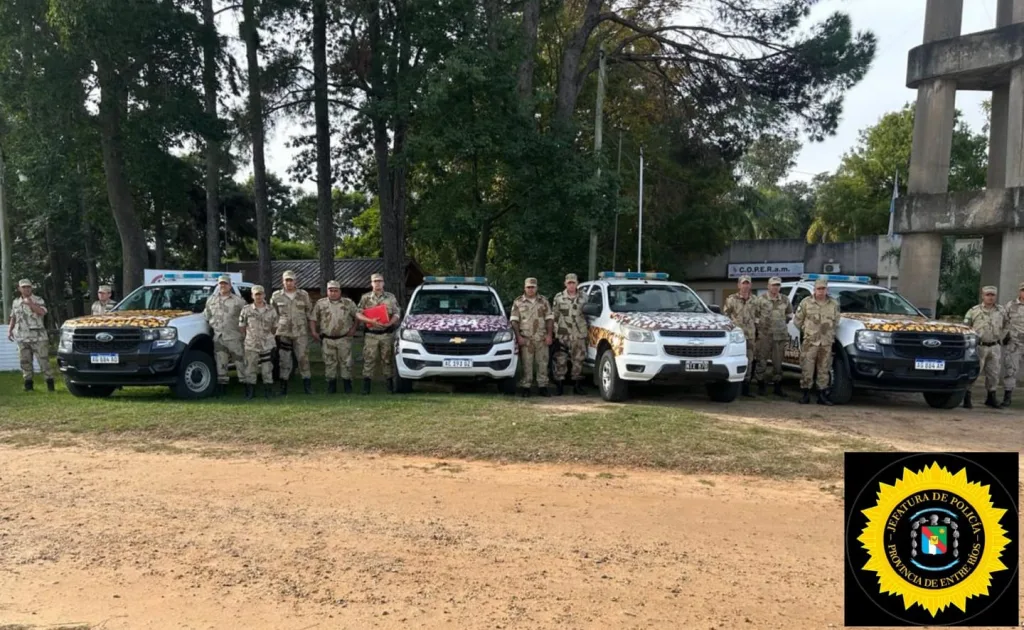 Abigeato en Concordia: Cinco allanamientos, secuestro de armas y detenidos
