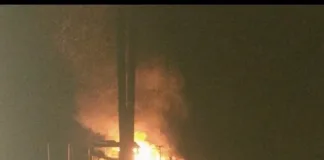 Incendio accidental destruye maquinaria pesada en Colonia San Cipriano