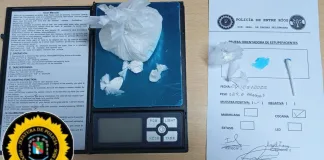 Denunció a su pareja por amenazas y posible venta de drogas