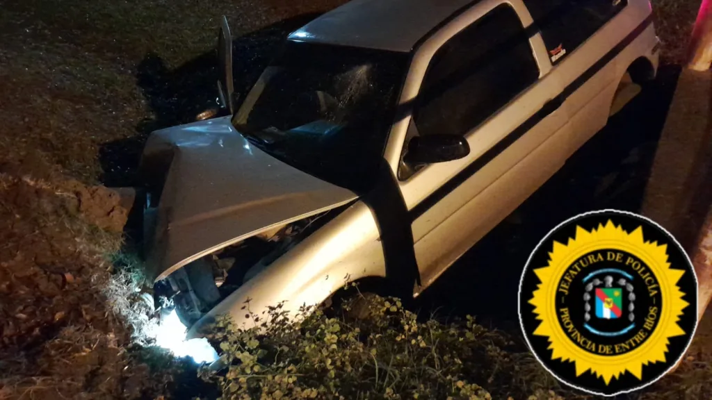 Siniestro vial con lesionado grave: conductor dio positivo en el test de alcoholemia