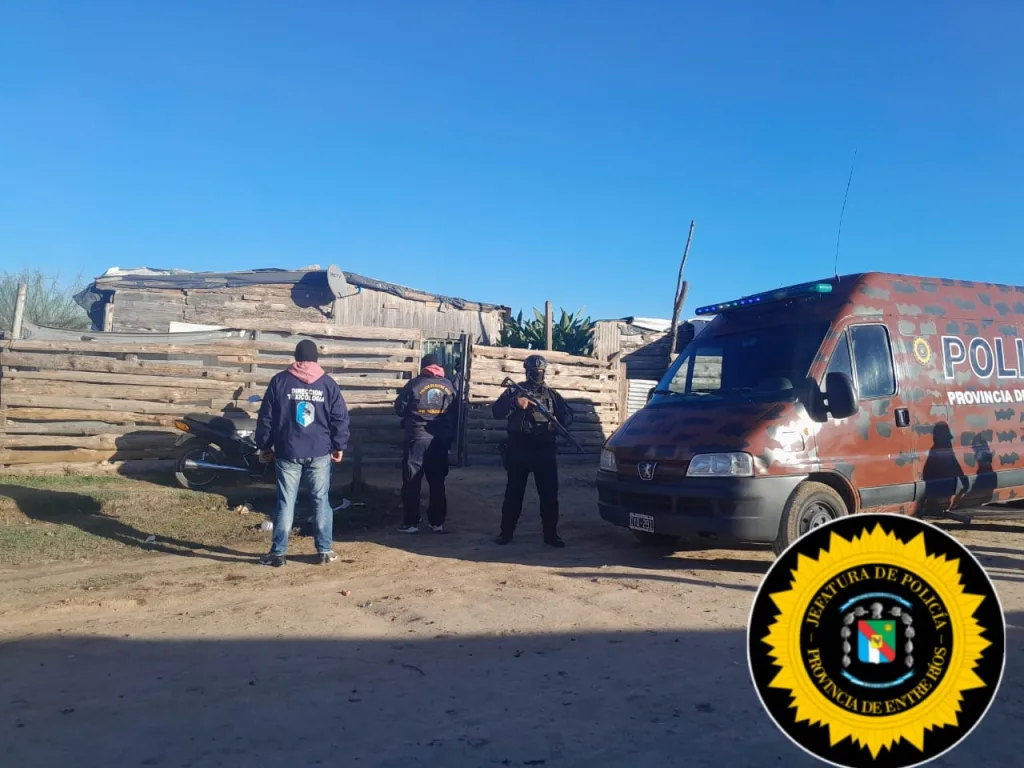 Procedimiento por narcomenudeo en Gualeguaychú: secuestran cocaína y marihuana en un allanamiento