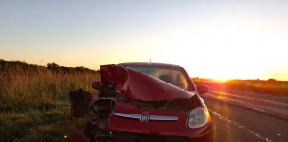 Siniestro vial en la Autovía Gervasio Artigas