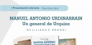 Presentarán el libro “Manuel Antonio Urdinarrain-Un general de Urquiza”