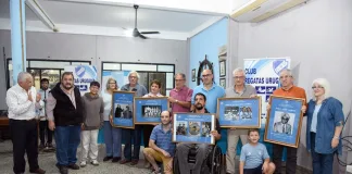 Reconocieron a dirigentes y deportistas del Club Regatas Uruguay