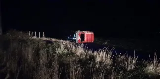 Siniestro vial en Ruta 12 dejó un herido grave: conductor fue derivado a Paraná