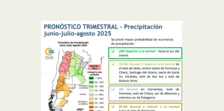 Pronostican un invierno lluvioso para Entre Ríos y recuperación en los ríos