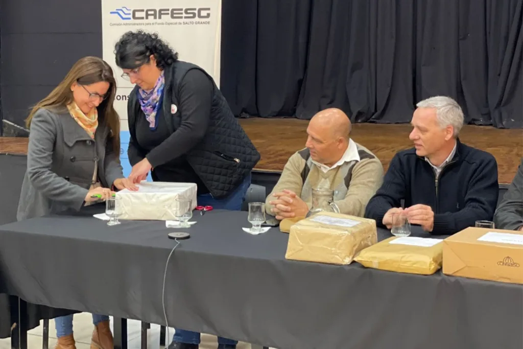En Colón se licitaron más obras impulsadas por la Cafesg