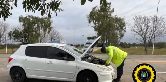 Secuestro Automotor en Puesto de Control Vial San Jaime: Detectan motor sin registrar