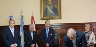 Llega a la ciudad el Presidente del Comité Olímpico Argentino