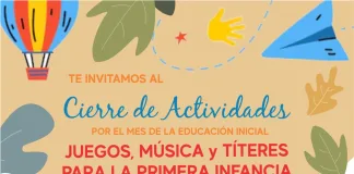 Cerrarán el “Mes de la Educación Inicial” en el Predio Multieventos