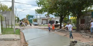 El municipio pavimentará 33 cuadras en distintos barrios