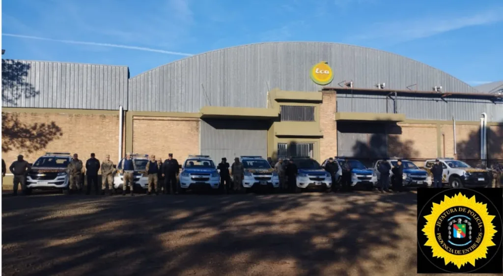 Allanamientos simultáneos por abigeato en Concordia: hallan carne faenada y cocaína en operativos policiales