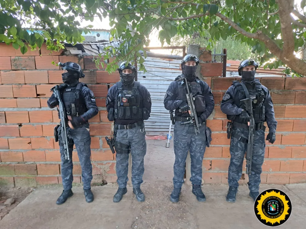 Allanamiento por drogas en Concordia: secuestran cocaína, marihuana y detienen a cuatro personas