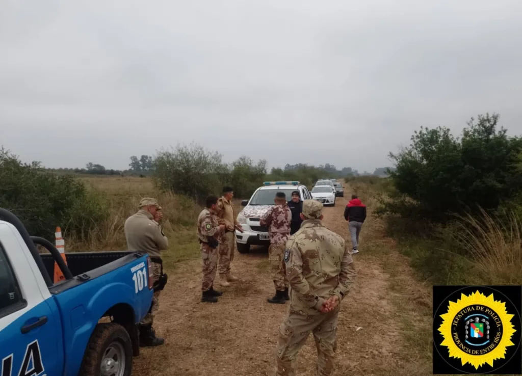Detienen a dos menores a caballo tras faenar un ternero en un campo de Federación