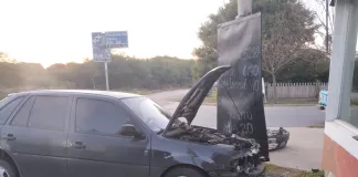 Conductor ebrio con 2.05 g/l de alcohol en sangre protagonizó un accidente