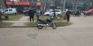 Una menor fue hospitalizada tras ser atropellada por una motocicleta