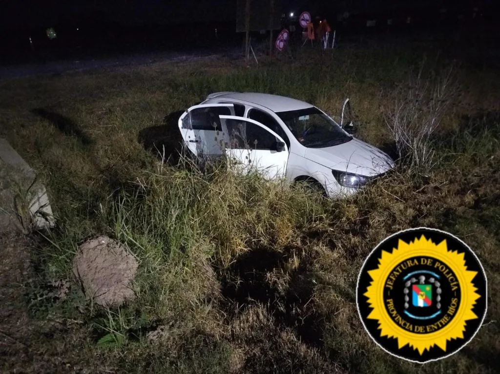 Grave siniestro vial en Ruta Nacional N° 18: dos heridos y una mujer en estado crítico