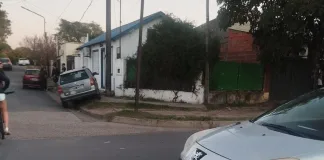 Accidente de tránsito sin lesionados en Congreso de Tucumán e Irigoyen