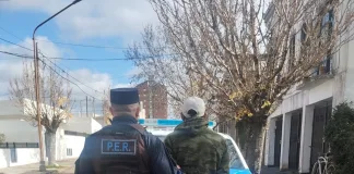 Lo sorprendieron robando: cayó un conocido delincuente en una casa vacía en venta
