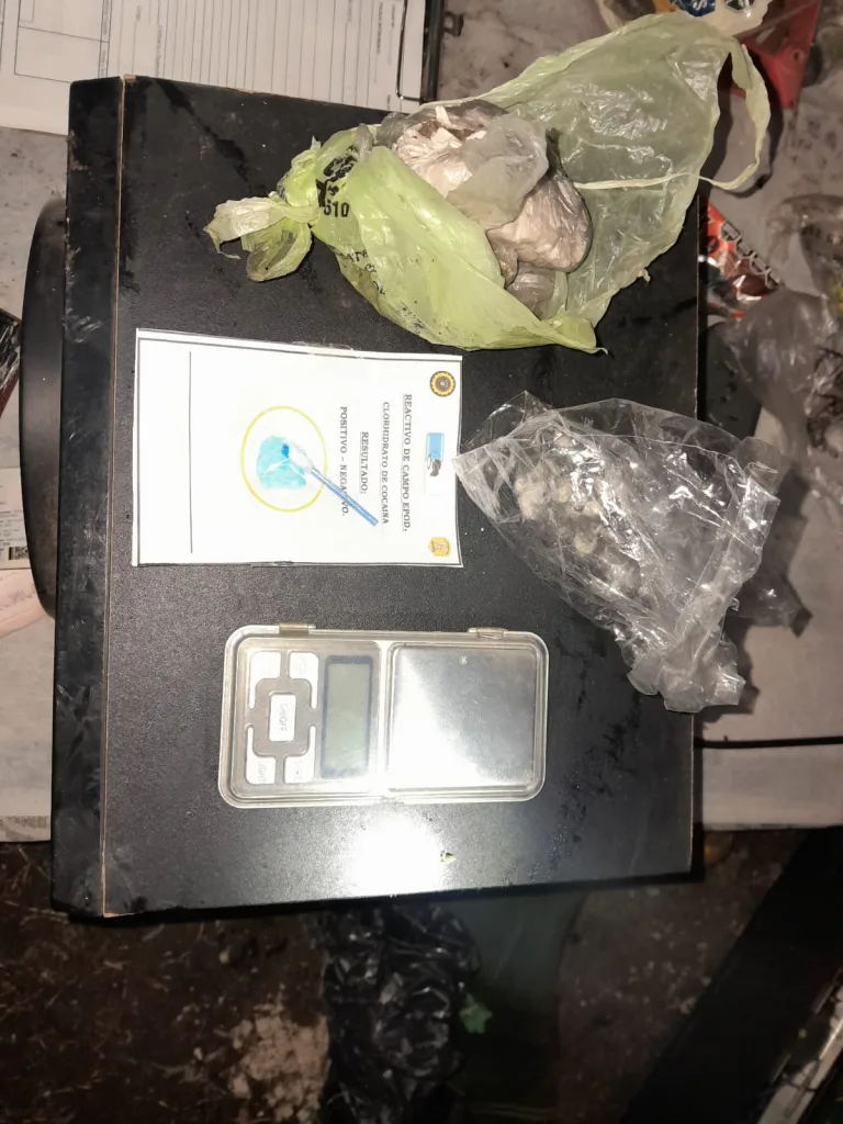 Detienen a un hombre con drogas listas para su comercialización