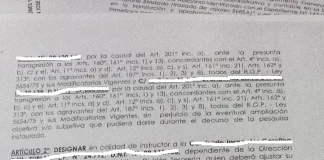 Un jefe policial y dos suboficiales fueron pasados a disponibilidad por fraude millonario en adicionales